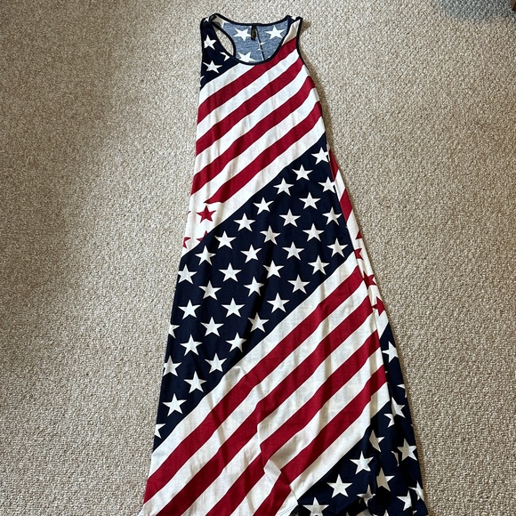 TRUE ROCK Dresses & Skirts - TRUE ROCK Star-Spangled Sleeveless Dress